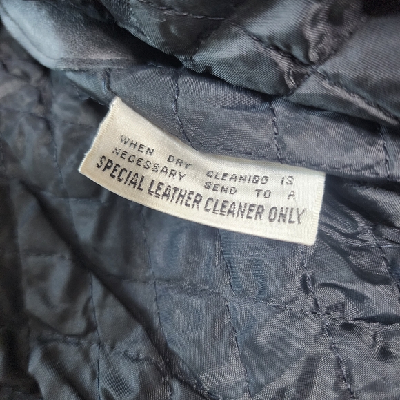 Vintage Verducci Black Leather Fringe Jacket - Picture 8 of 12